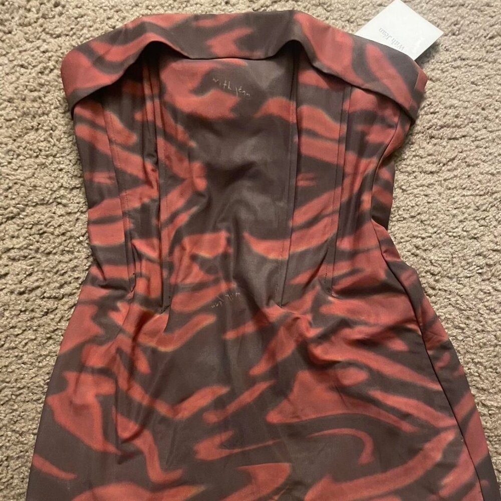 With Jean Corset Chloe Dress